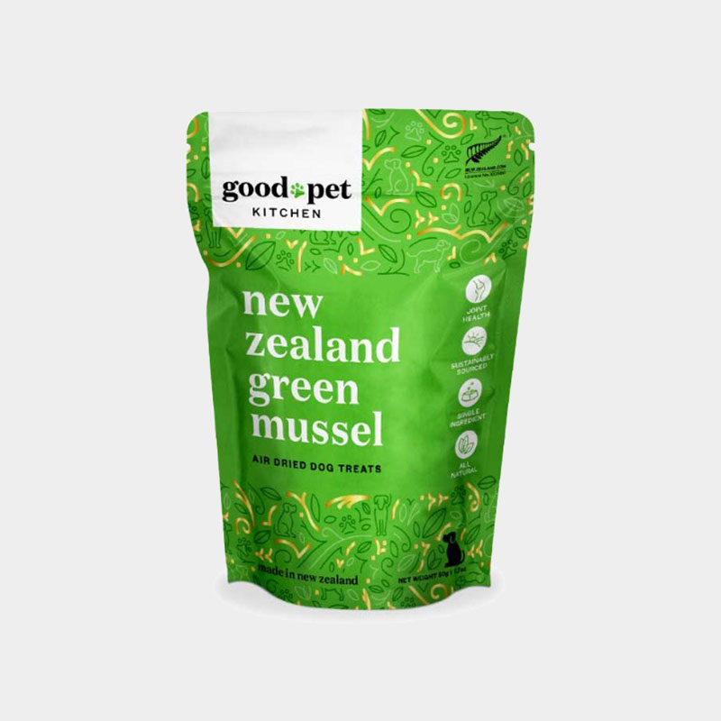 굿펫키친 에어드라이드 뉴질랜드 그린머슬 간식 (녹색입홍합) 50g